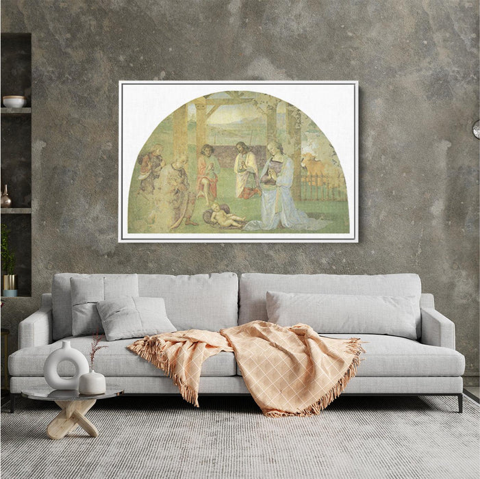 Nativity by Pietro Perugino - Canvas Artwork