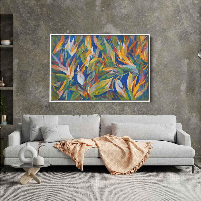 Birds of Paradise Oil Painting #121 - Kanvah