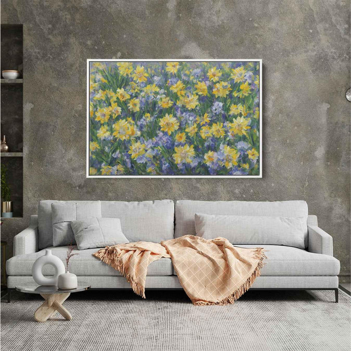 Daffodils Oil Painting #105 - Kanvah