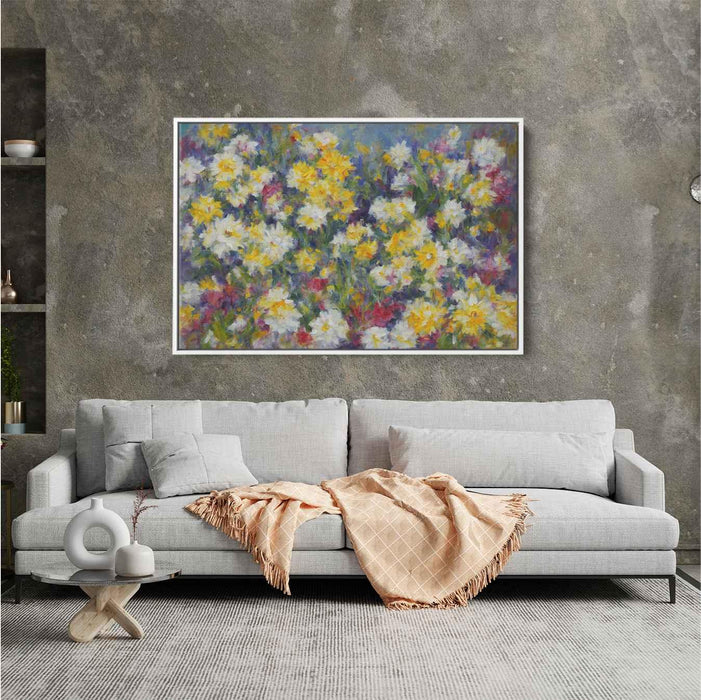Daffodils Oil Painting #117 - Kanvah
