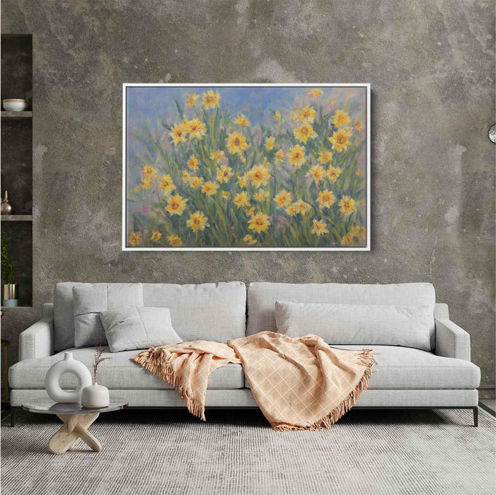 Daffodils Oil Painting #126 - Kanvah