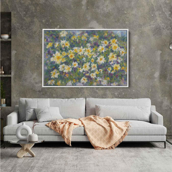 Daffodils Oil Painting #129 - Kanvah