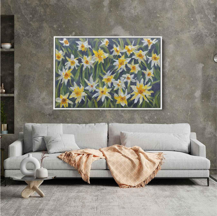 Daffodils Oil Painting #134 - Kanvah