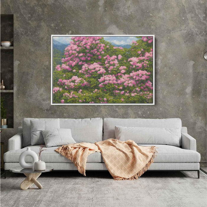 Rhododendron Oil Painting #106 - Kanvah