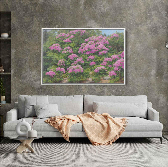 Rhododendron Oil Painting #109 - Kanvah