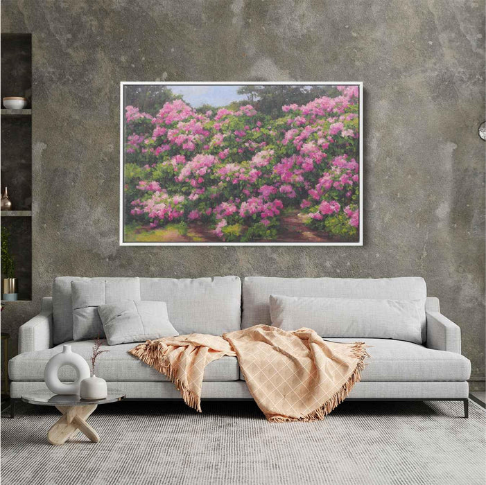 Rhododendron Oil Painting #111 - Kanvah