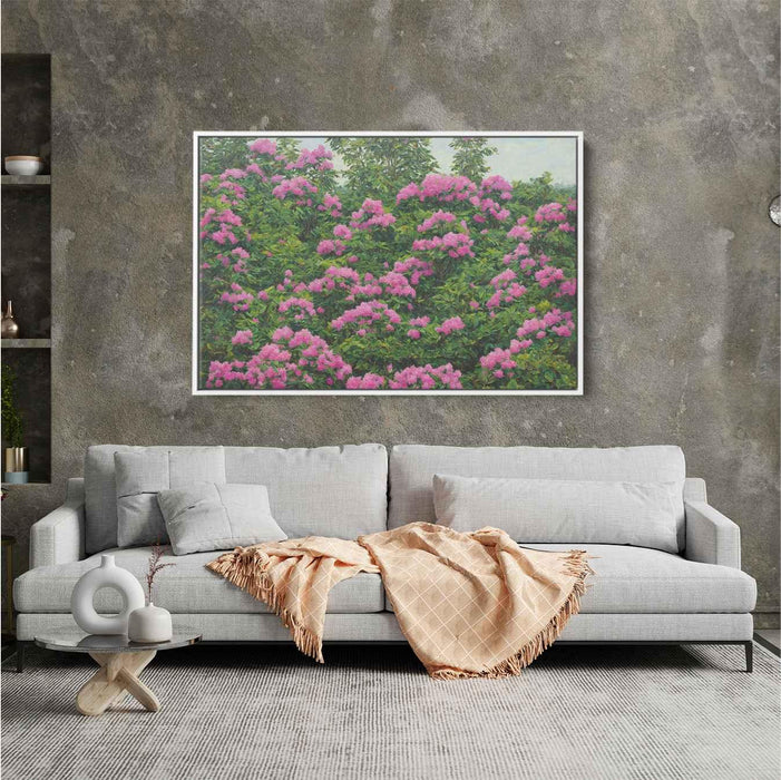 Rhododendron Oil Painting #116 - Kanvah