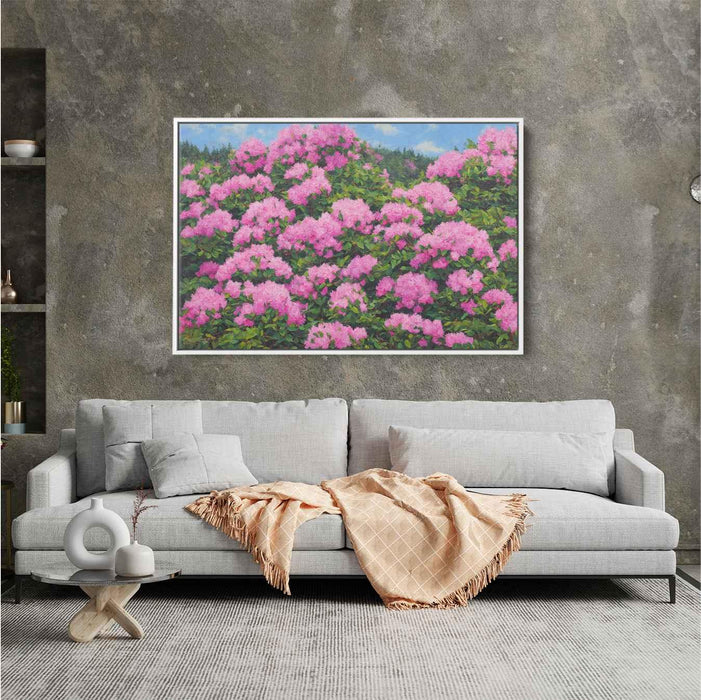 Rhododendron Oil Painting #120 - Kanvah