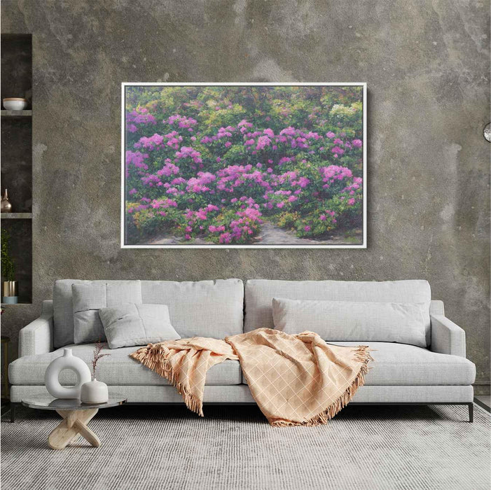 Rhododendron Oil Painting #121 - Kanvah