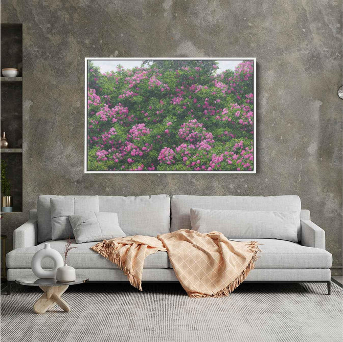 Rhododendron Oil Painting #126 - Kanvah