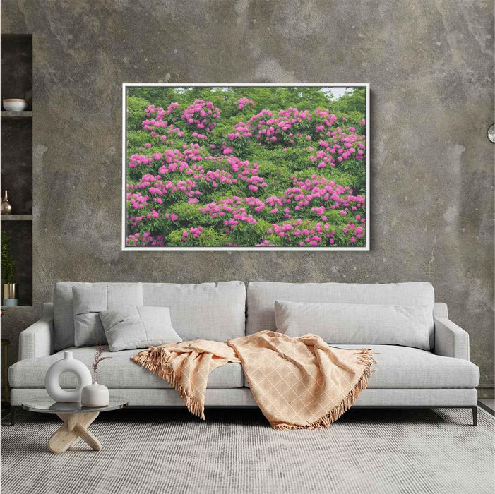 Rhododendron Oil Painting #128 - Kanvah