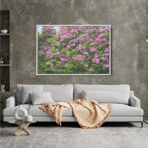 Rhododendron Oil Painting #130 - Kanvah