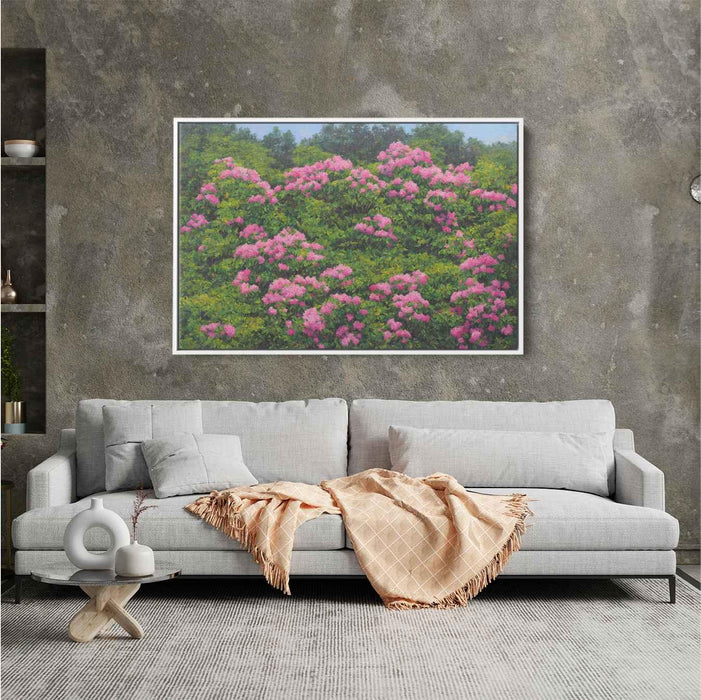 Rhododendron Oil Painting #132 - Kanvah