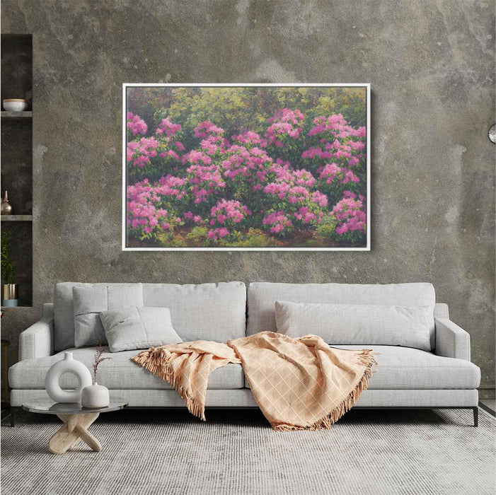 Rhododendron Oil Painting #134 - Kanvah