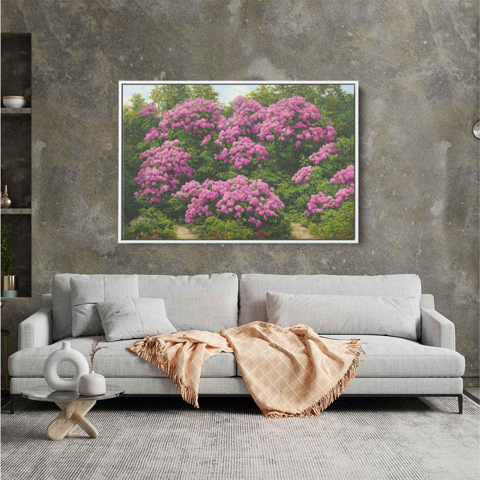 Rhododendron Oil Painting #135 - Kanvah