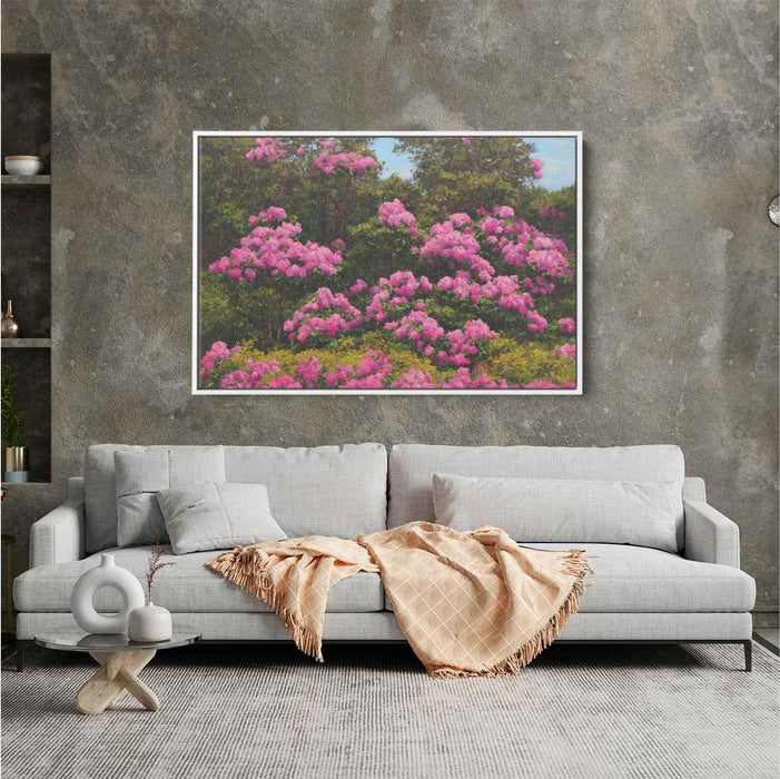 Rhododendron Oil Painting #136 - Kanvah