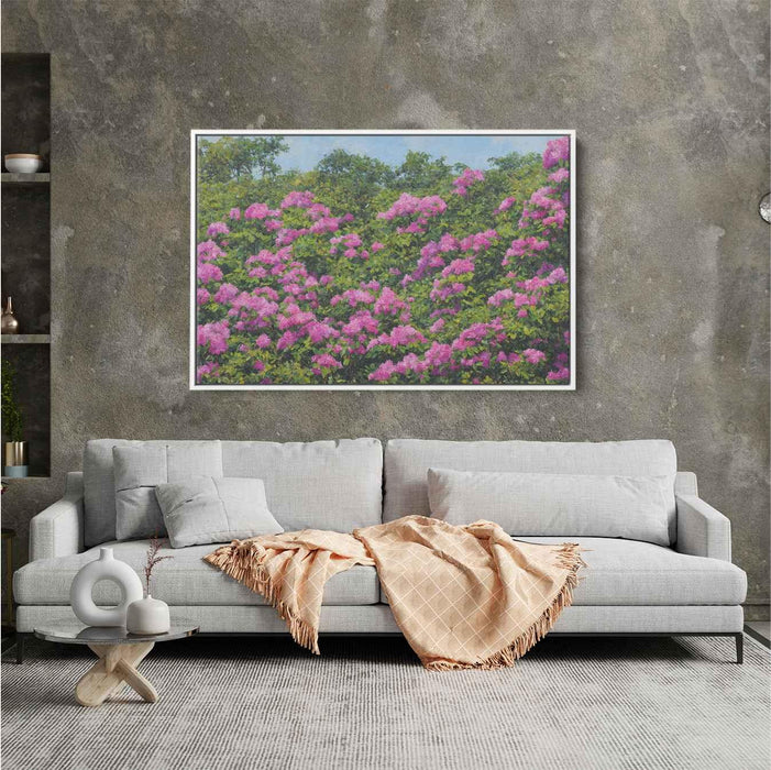 Rhododendron Oil Painting #137 - Kanvah