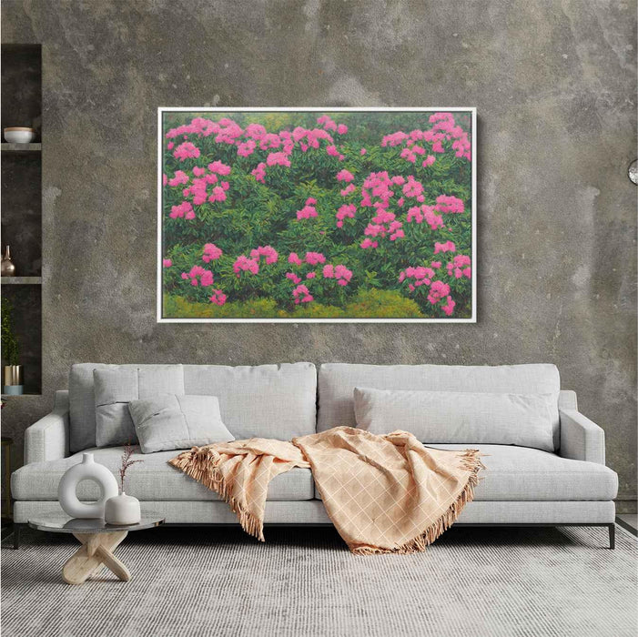 Rhododendron Oil Painting #138 - Kanvah