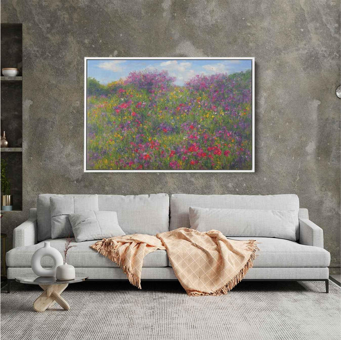 Wild Flowers Oil Painting #101 - Kanvah