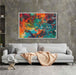 Orange Abstract Splatter #121 - Kanvah