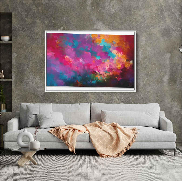 Pink Abstract Painting #121 - Kanvah