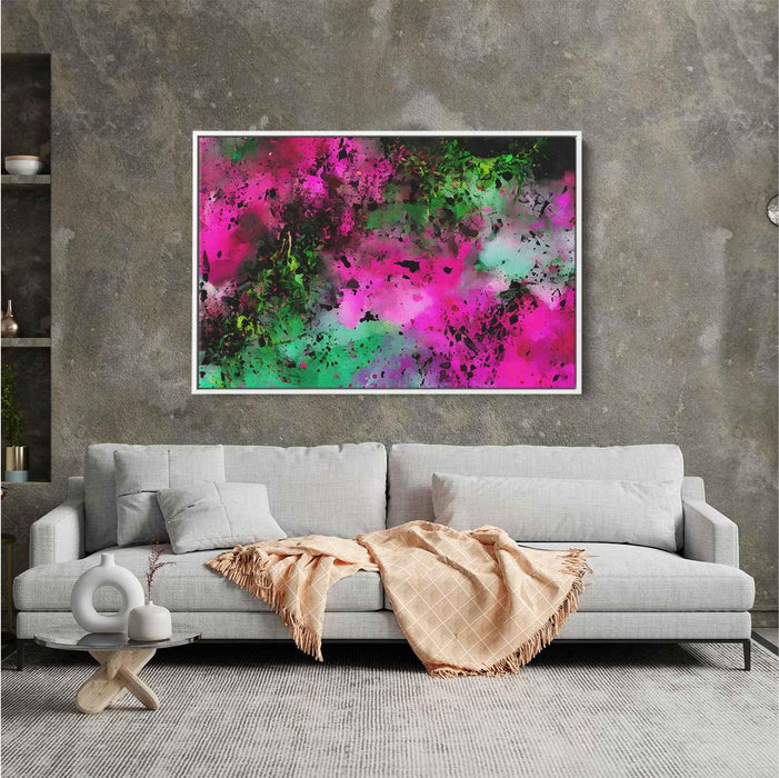 Pink Abstract Splatter #101 - Kanvah