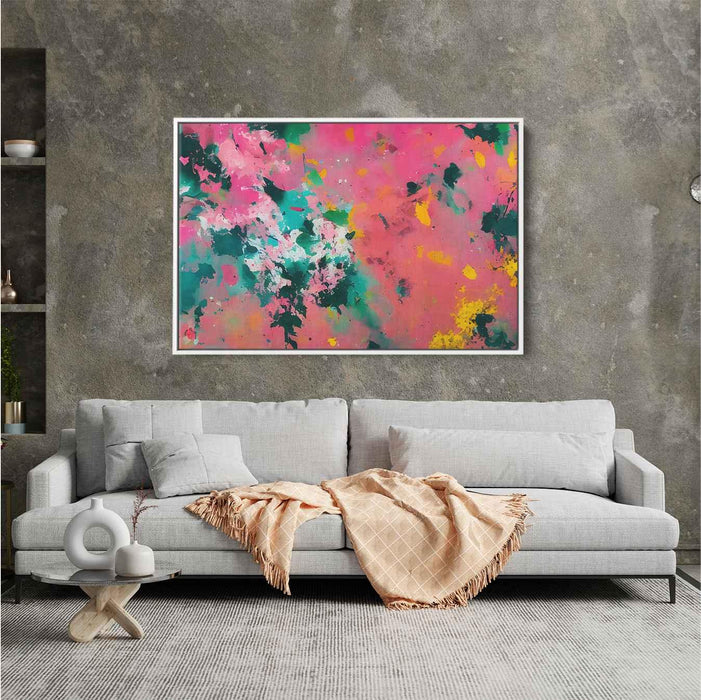 Pink Abstract Splatter #121 - Kanvah