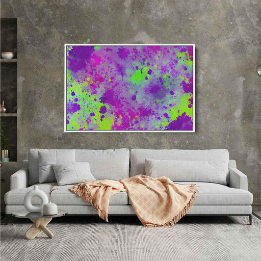 Purple Abstract Splatter #121 - Kanvah