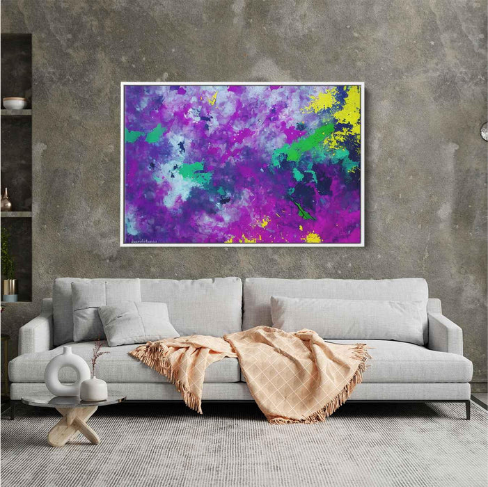 Purple Abstract Splatter #130 - Kanvah
