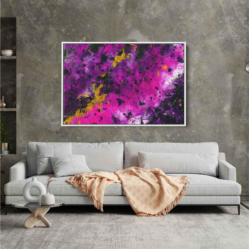 Purple Abstract Splatter #132 - Kanvah