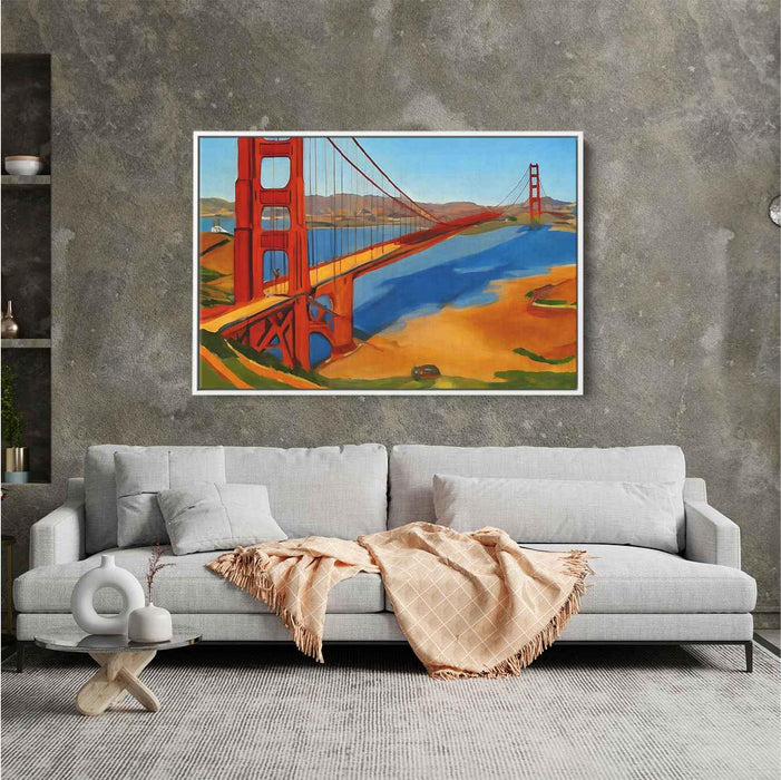 Realism Golden Gate Bridge #121 - Kanvah