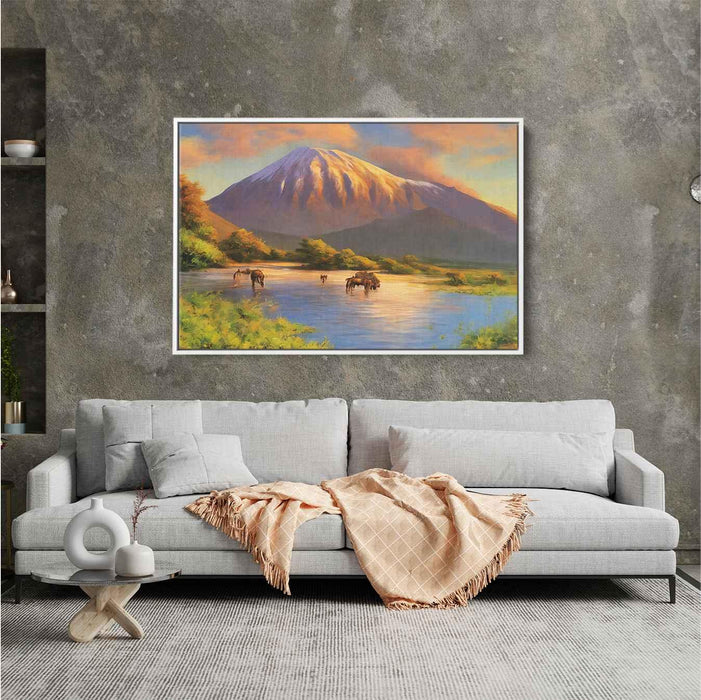 Realism Mount Kilimanjaro #102 - Kanvah