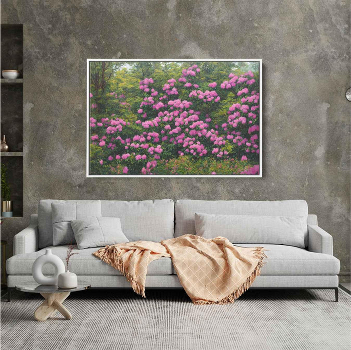 Realistic Oil Rhododendron #121 - Kanvah