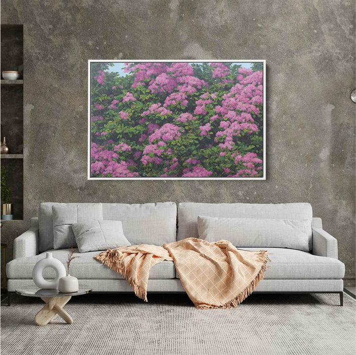 Realistic Oil Rhododendron #132 - Kanvah