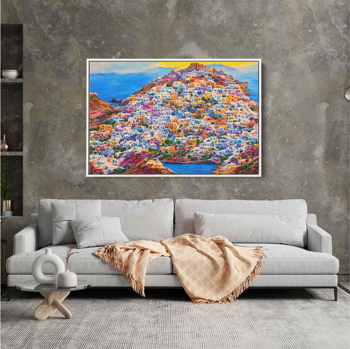 Abstract Santorini #130 - Kanvah