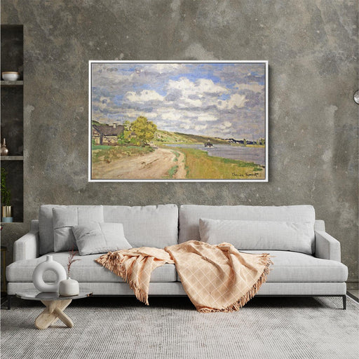 The Estuary of the Siene by Claude Monet - Canvas Artwork