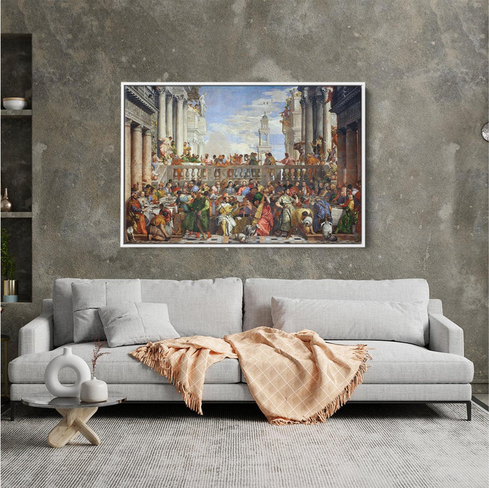 The Wedding Feast at Cana by Paolo Veronese - Canvas Artwork