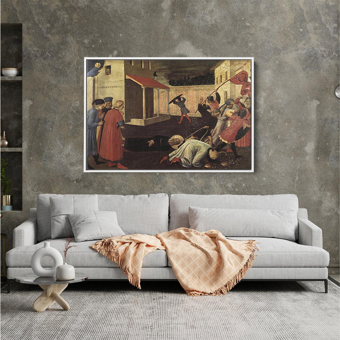 The Martyrdom of St. Mark by Fra Angelico - Canvas Artwork