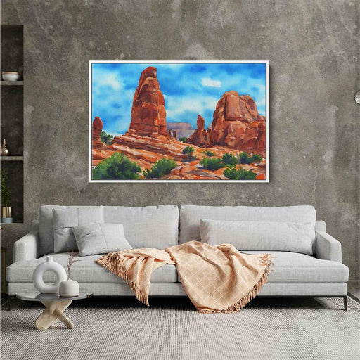 Watercolor Arches National Park #123 - Kanvah