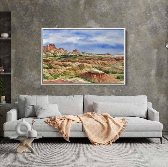 Watercolor Badlands National Park #105 - Kanvah