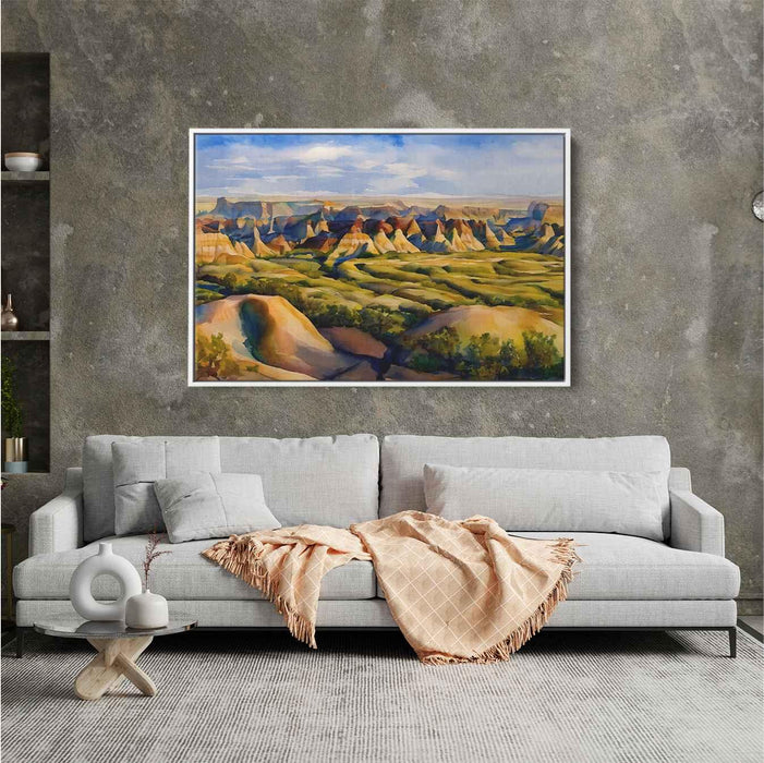 Watercolor Badlands National Park #113 - Kanvah