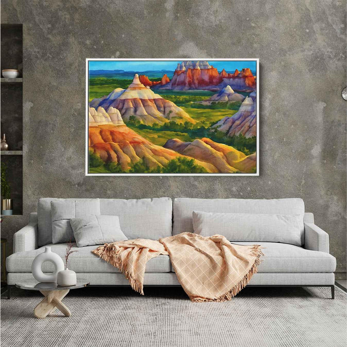 Watercolor Badlands National Park #115 - Kanvah