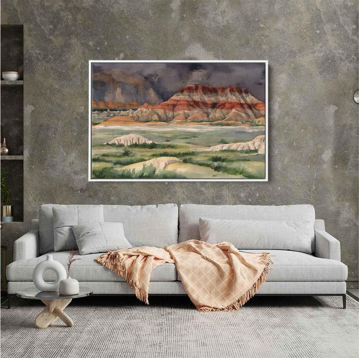 Watercolor Badlands National Park #118 - Kanvah