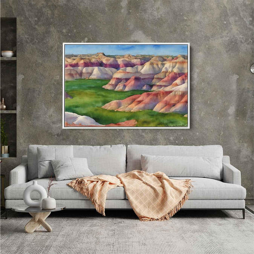 Watercolor Badlands National Park #126 - Kanvah