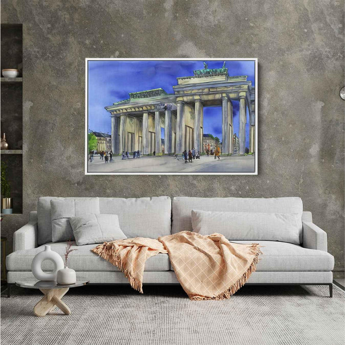 Watercolor Brandenburg Gate #130 - Kanvah