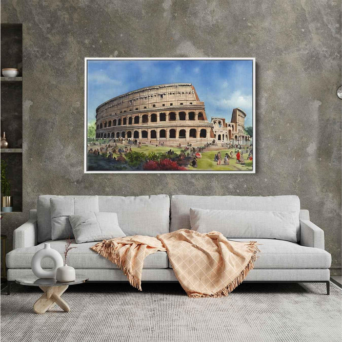 Watercolor Colosseum #102 - Kanvah