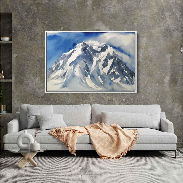 Watercolor Mount Everest #121 - Kanvah