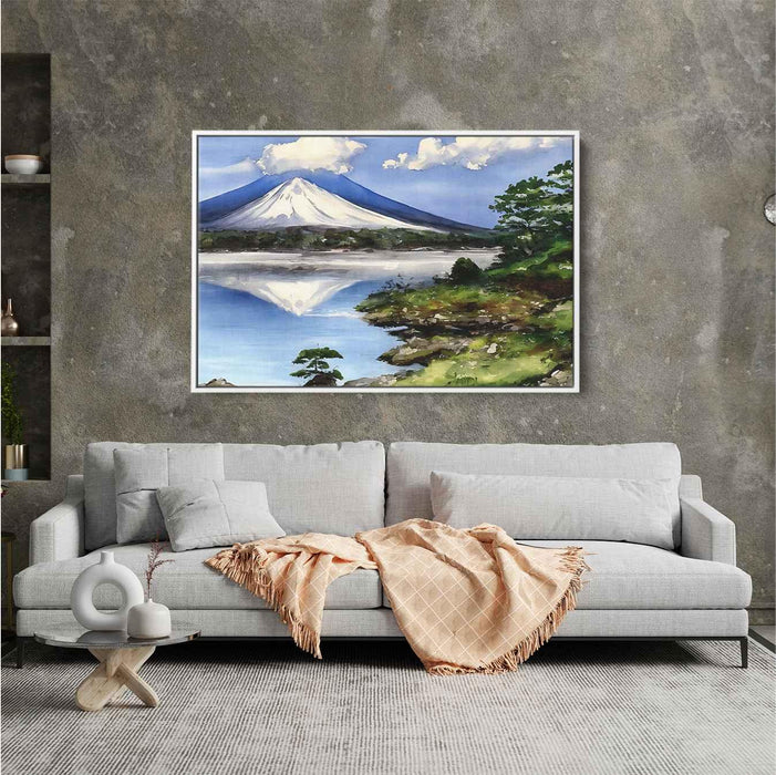 Watercolor Mount Fuji #102 - Kanvah