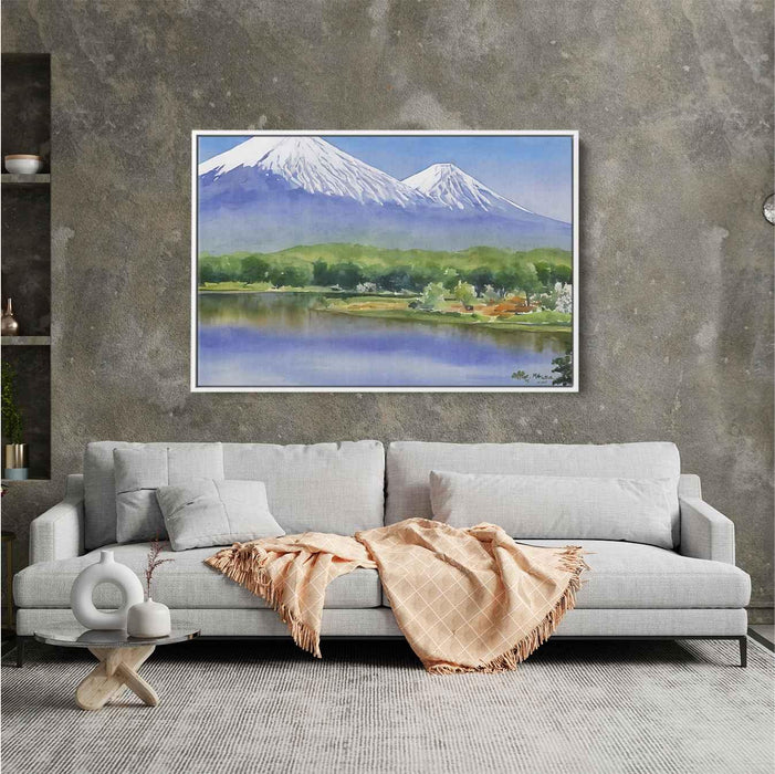 Watercolor Mount Fuji #121 - Kanvah