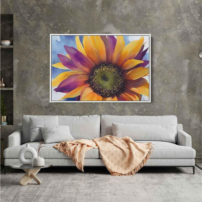 Watercolor Sunflower #102 - Kanvah